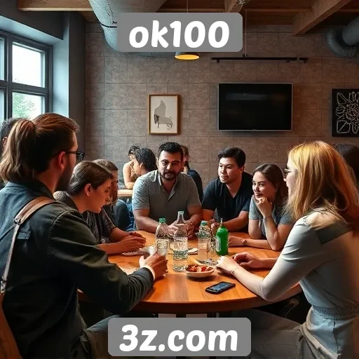 comunidade e interações sociais no ok100 se destacam