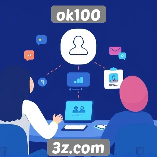 novos recursos de interação no ok100